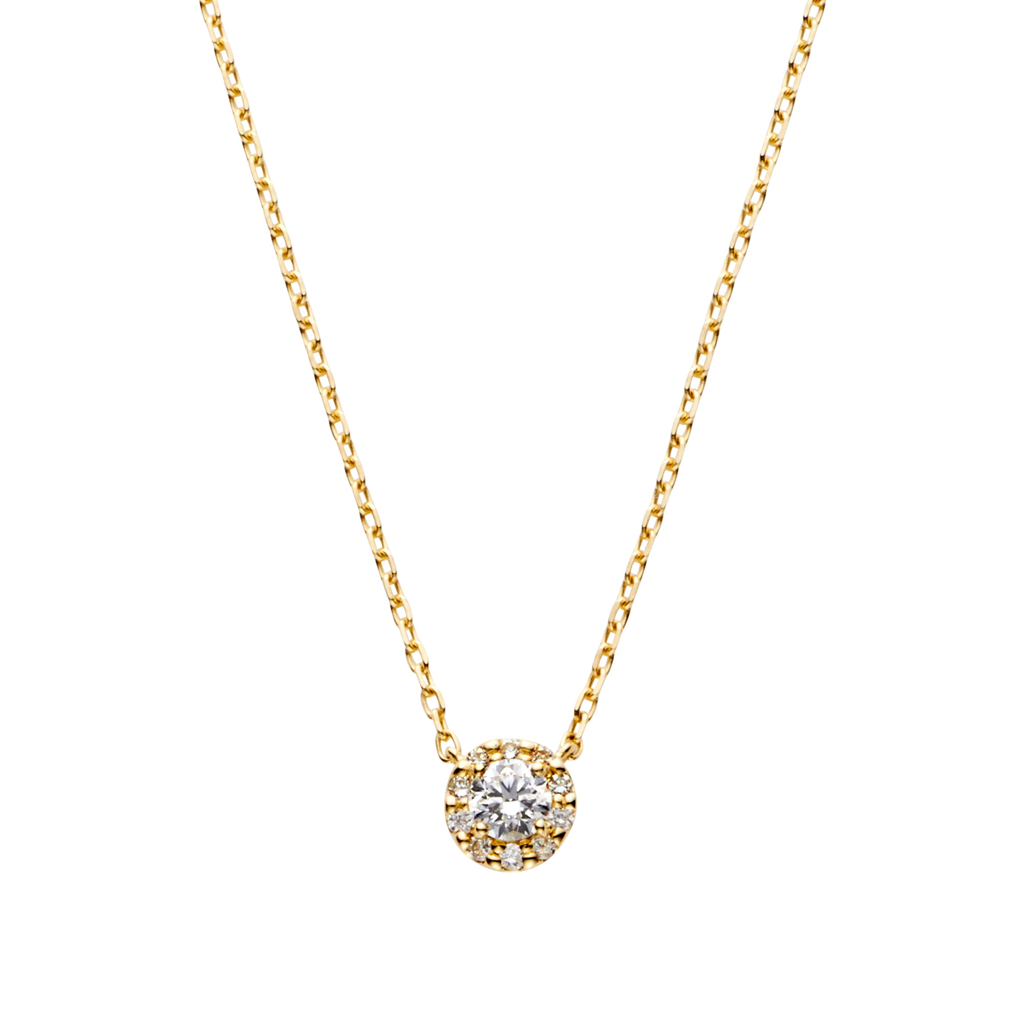 ダイヤモンド グレース ネックレス 0.15ct