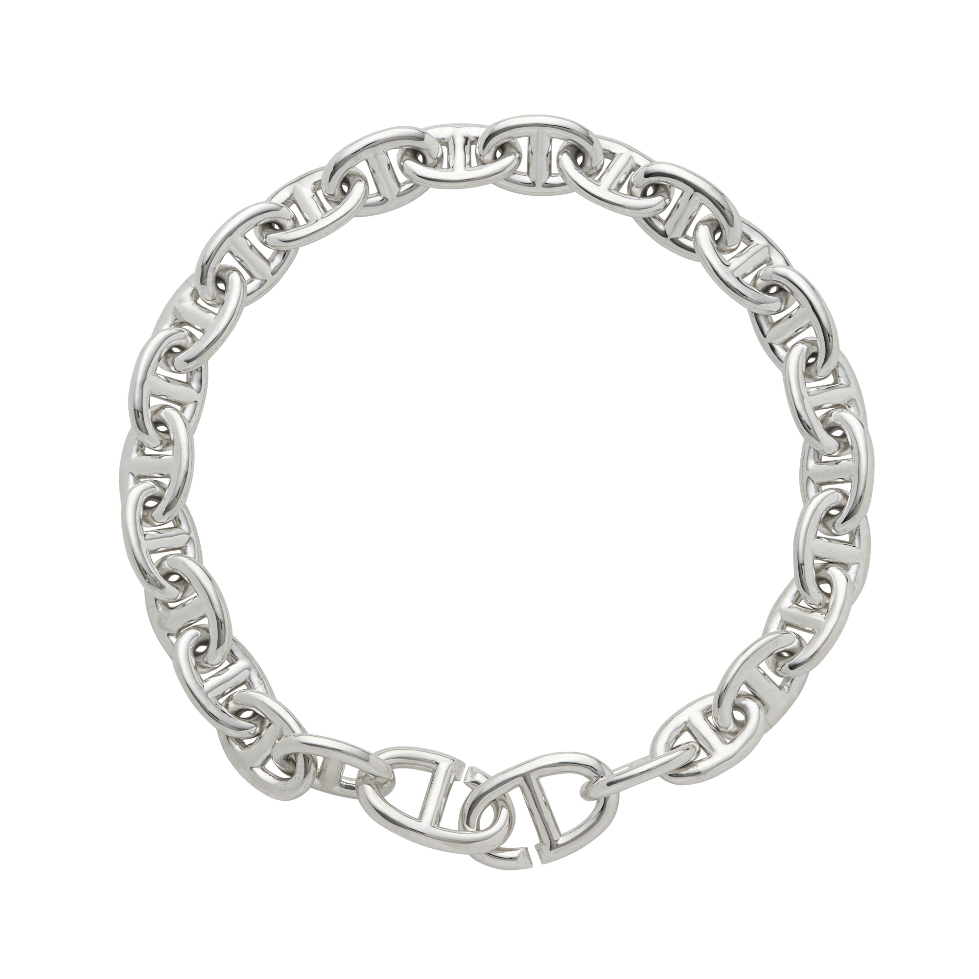 ポートチェーン・ブレスレット 11mmサイズ 全長19cm