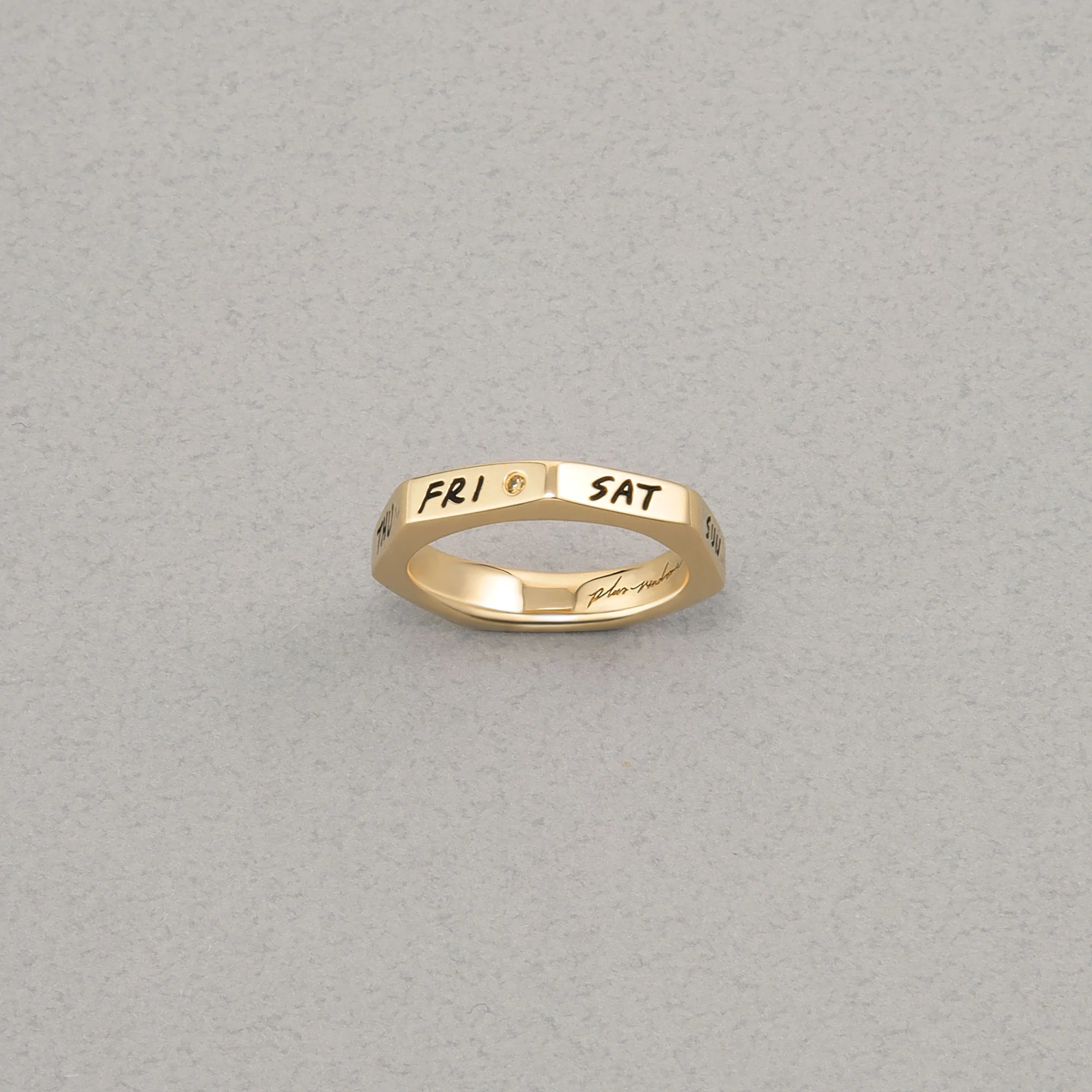 7-DAYS RING(K10ゴールド)