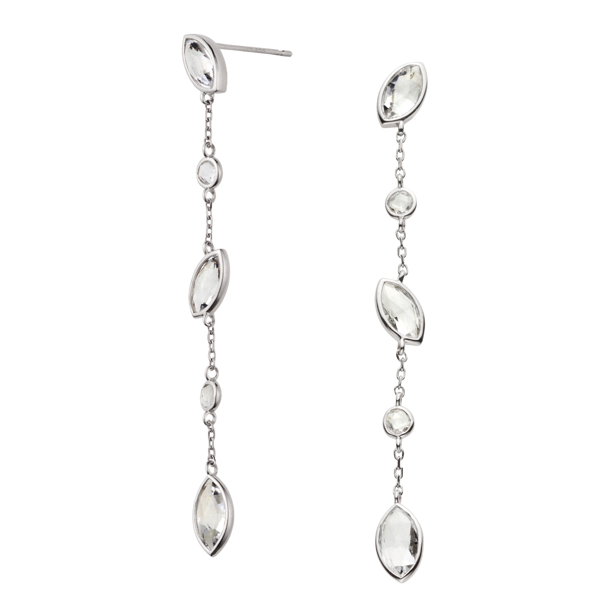 クォーツ ピアス