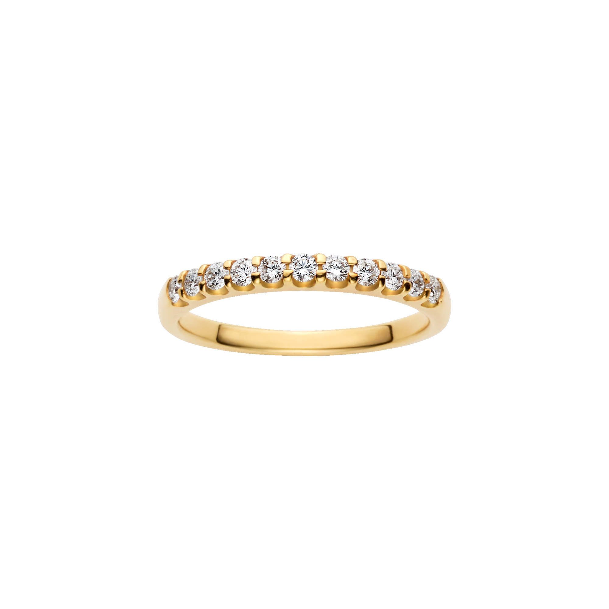 AGVR9429__DI ハーフエタニティ ピンキーリング 0.18ct｜ピンキー